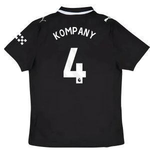 2025-2026 Man City Authentic Away Shirt (Kompany 4)