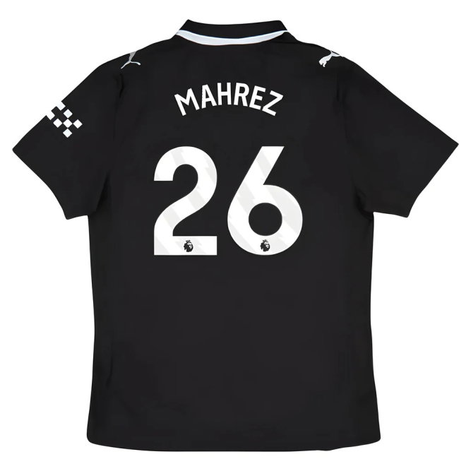 2025-2026 Man City Authentic Away Shirt (Mahrez 26)