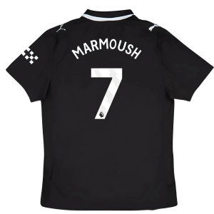 2025-2026 Man City Authentic Away Shirt (Marmoush 7)