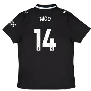 2025-2026 Man City Authentic Away Shirt (Nico 14)