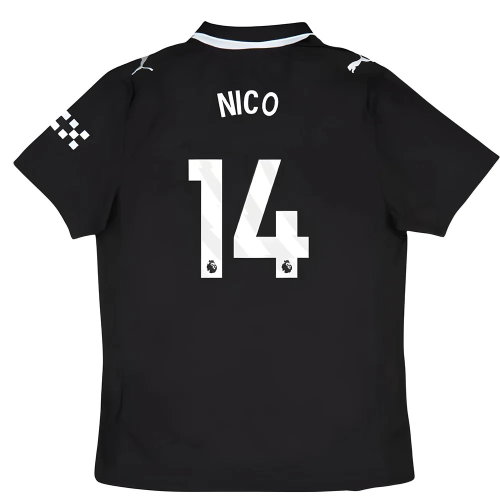 2025-2026 Man City Authentic Away Shirt (Nico 14)