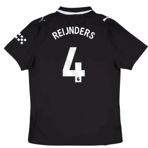 2025-2026 Man City Authentic Away Shirt (Reijnders 4)