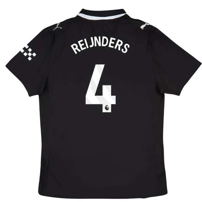 2025-2026 Man City Authentic Away Shirt (Reijnders 4)