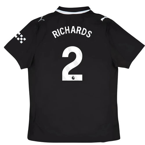 2025-2026 Man City Authentic Away Shirt (Richards 2)