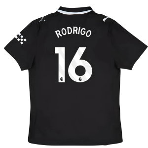 2025-2026 Man City Authentic Away Shirt (Rodrigo 16)