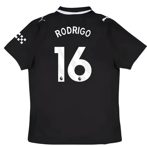 2025-2026 Man City Authentic Away Shirt (Rodrigo 16)