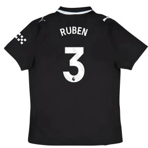 2025-2026 Man City Authentic Away Shirt (Ruben 3)