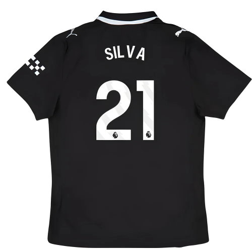 2025-2026 Man City Authentic Away Shirt (Silva 21)