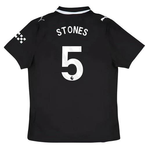 2025-2026 Man City Authentic Away Shirt (Stones 5)