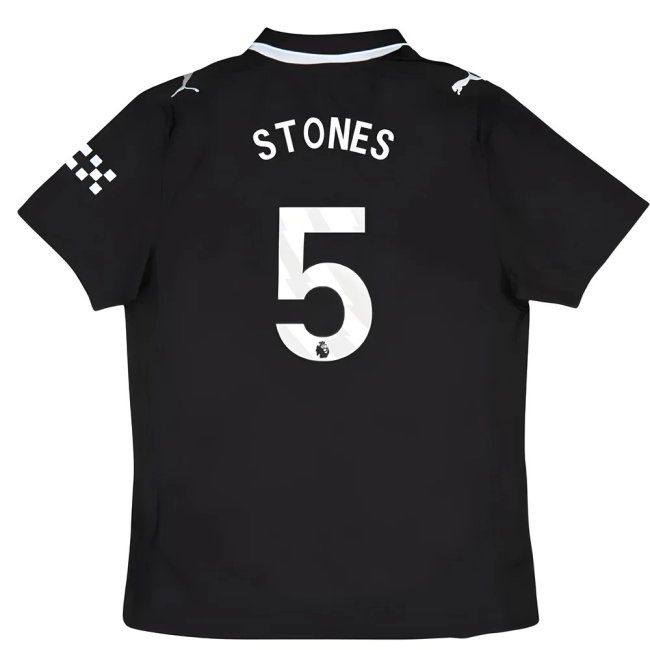 2025-2026 Man City Authentic Away Shirt (Stones 5)