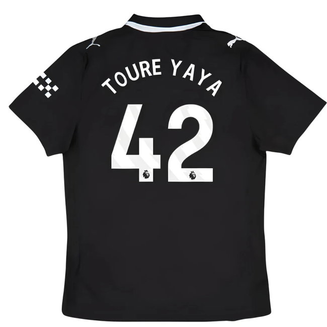 2025-2026 Man City Authentic Away Shirt (Toure Yaya 42)