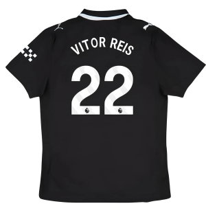 2025-2026 Man City Authentic Away Shirt (Vitor Reis 22)