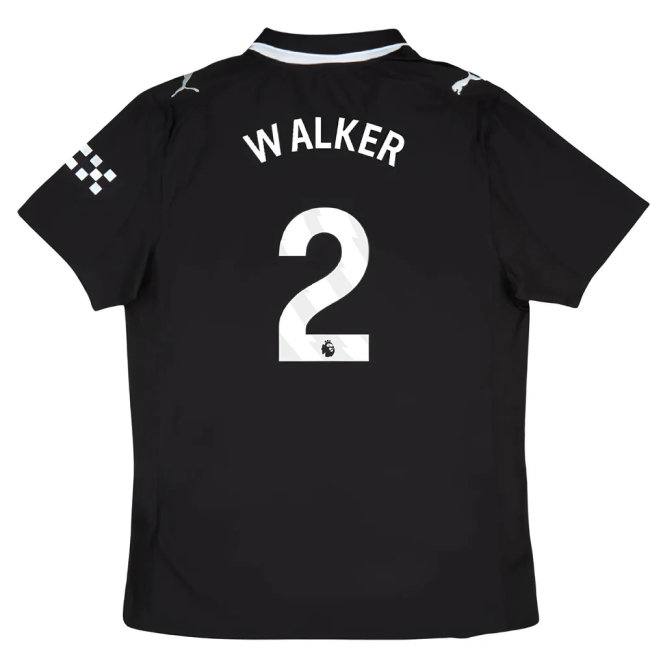 2025-2026 Man City Authentic Away Shirt (Walker 2)