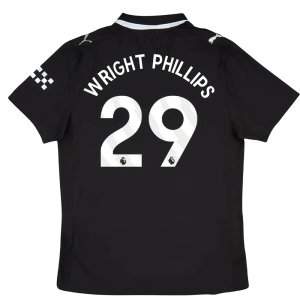 2025-2026 Man City Authentic Away Shirt (Wright Phillips 29)
