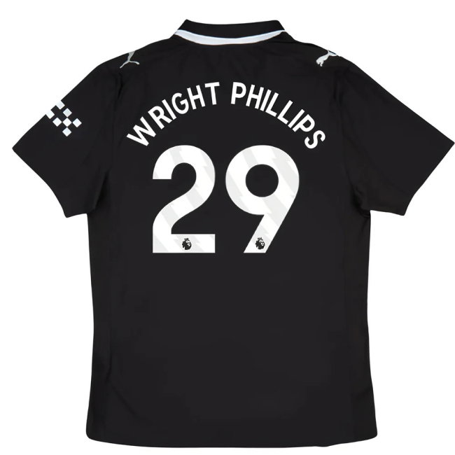 2025-2026 Man City Authentic Away Shirt (Wright Phillips 29)