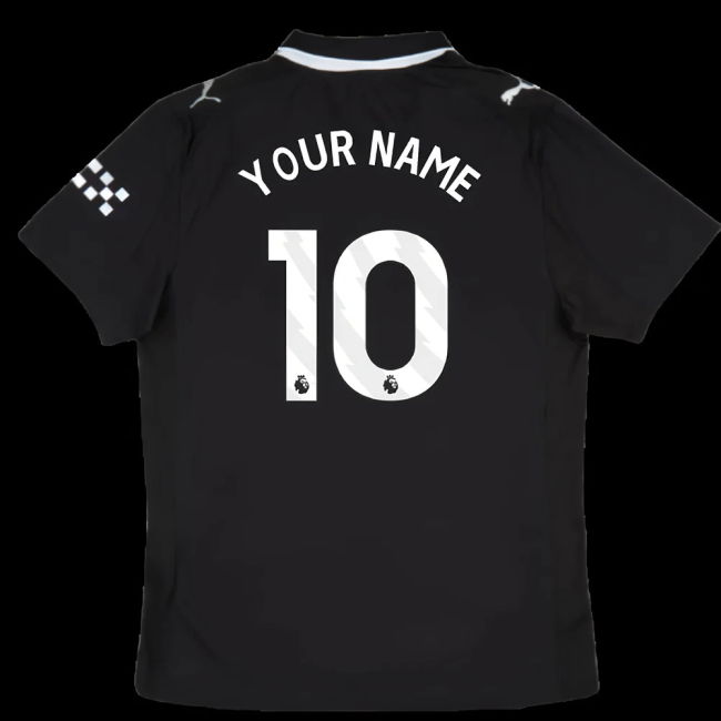 2025-2026 Man City Authentic Away Shirt (Your Name)