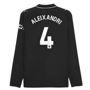 2025-2026 Man City Authentic Long Sleeve Away Shirt (Aleixandri 4)