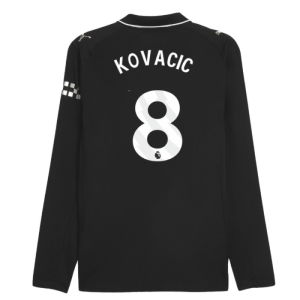 2025-2026 Man City Authentic Long Sleeve Away Shirt (Kovacic 8)