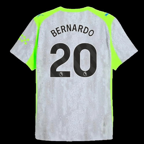 2025-2026 Man City Authentic Third Shirt (Bernardo 20)