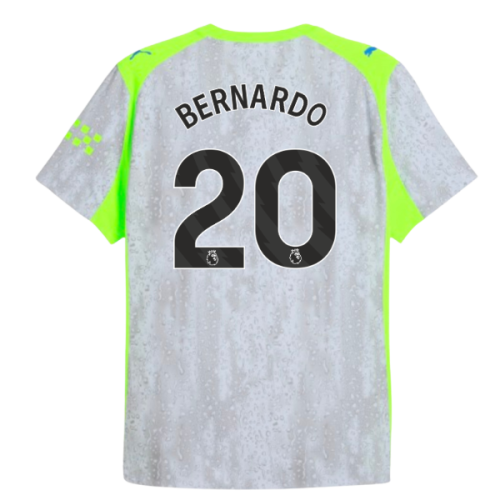 2025-2026 Man City Authentic Third Shirt (Bernardo 20)