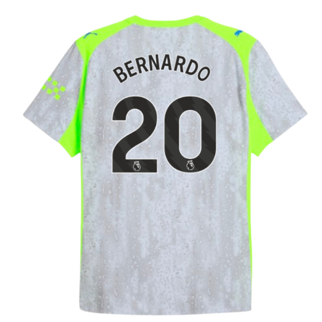 2025-2026 Man City Authentic Third Shirt (Bernardo 20)