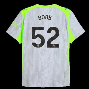 2025-2026 Man City Authentic Third Shirt (Bobb 52)