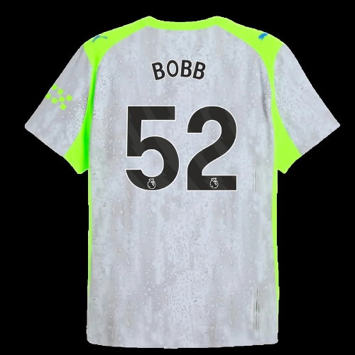 2025-2026 Man City Authentic Third Shirt (Bobb 52)