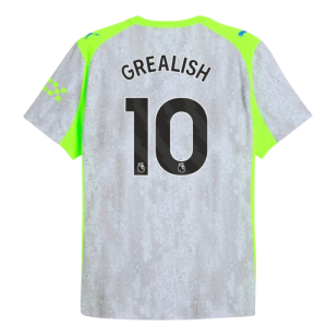 2025-2026 Man City Authentic Third Shirt (Grealish 10)