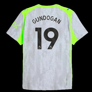 2025-2026 Man City Authentic Third Shirt (Gundogan 19)