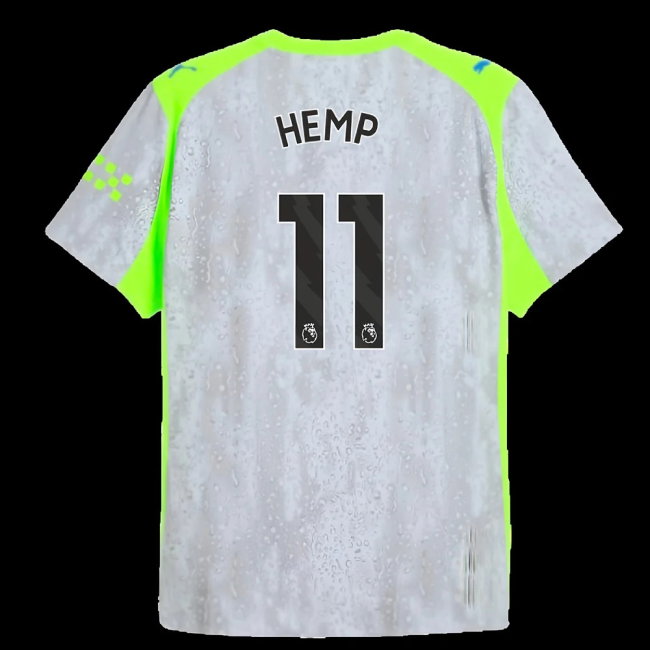 2025-2026 Man City Authentic Third Shirt (Hemp 11)