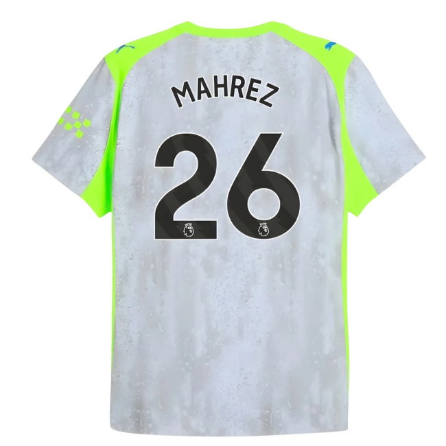 2025-2026 Man City Authentic Third Shirt (Mahrez 26)