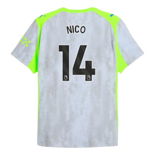 2025-2026 Man City Authentic Third Shirt (Nico 14)