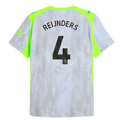 2025-2026 Man City Authentic Third Shirt (Reijnders 4)