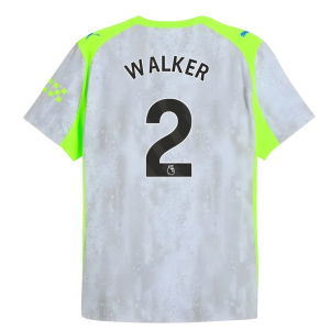 2025-2026 Man City Authentic Third Shirt (Walker 2)