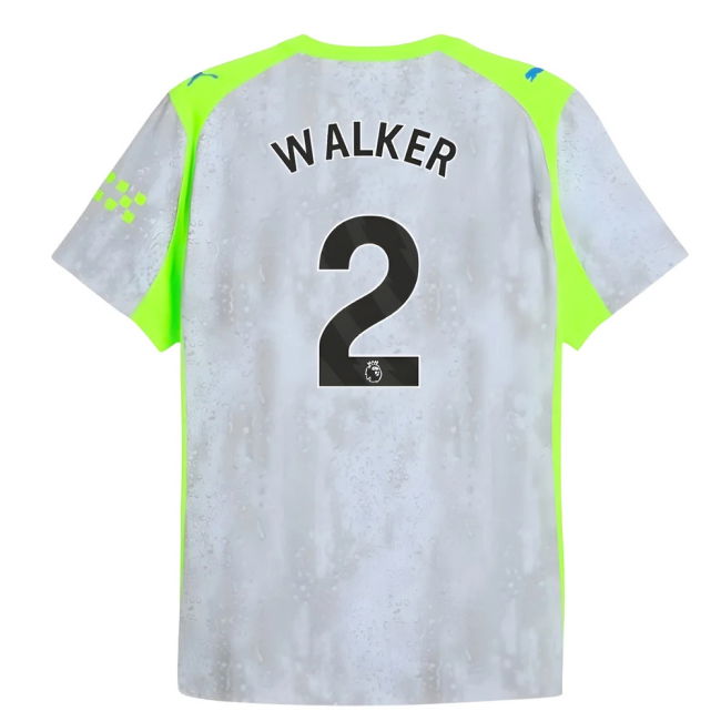 2025-2026 Man City Authentic Third Shirt (Walker 2)