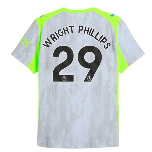 2025-2026 Man City Authentic Third Shirt (Wright Phillips 29)