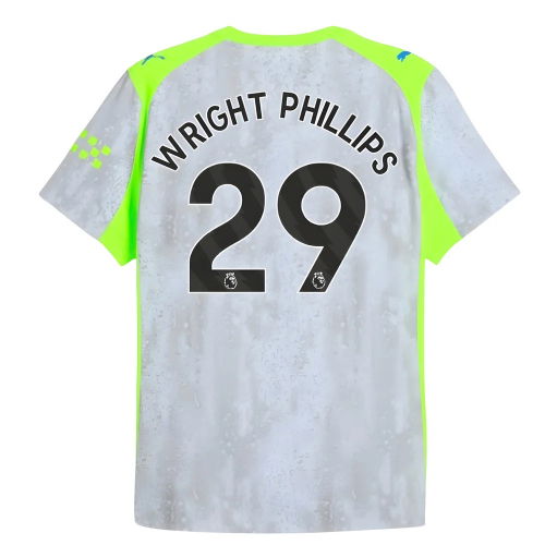 2025-2026 Man City Authentic Third Shirt (Wright Phillips 29)