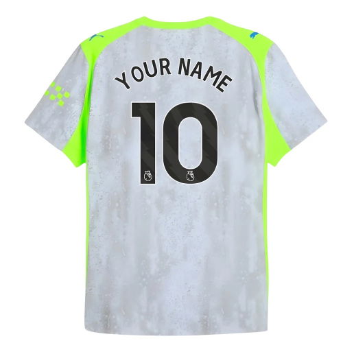2025-2026 Man City Authentic Third Shirt (Your Name)