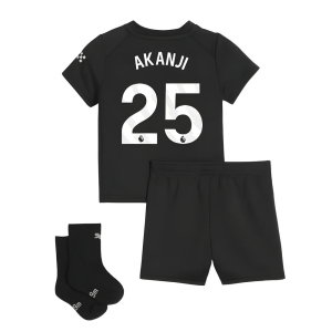 2025-2026 Man City Away Baby Kit (Akanji 25)