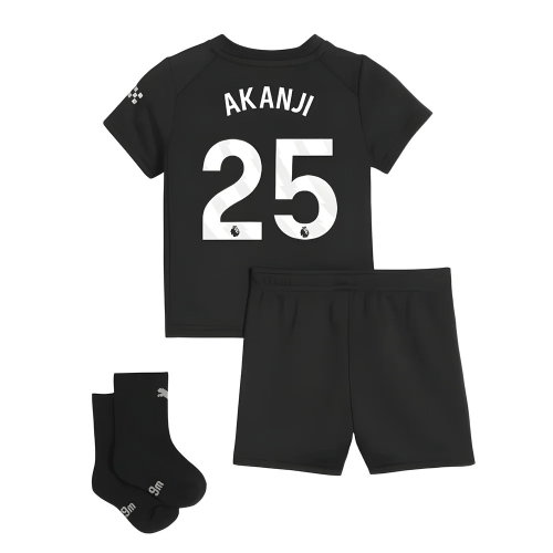 2025-2026 Man City Away Baby Kit (Akanji 25)