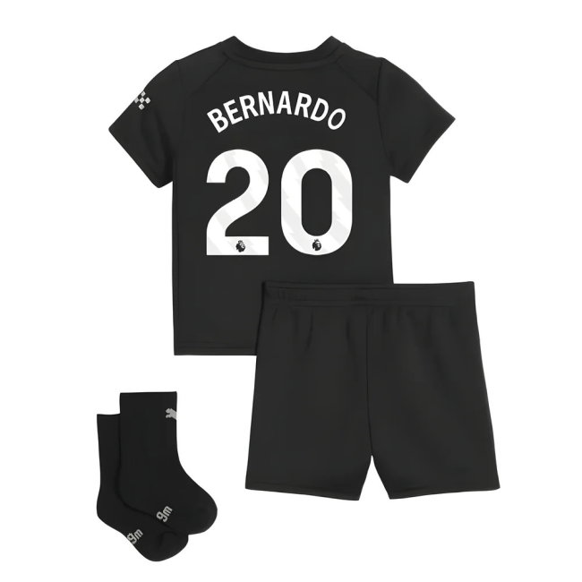 2025-2026 Man City Away Baby Kit (Bernardo 20)