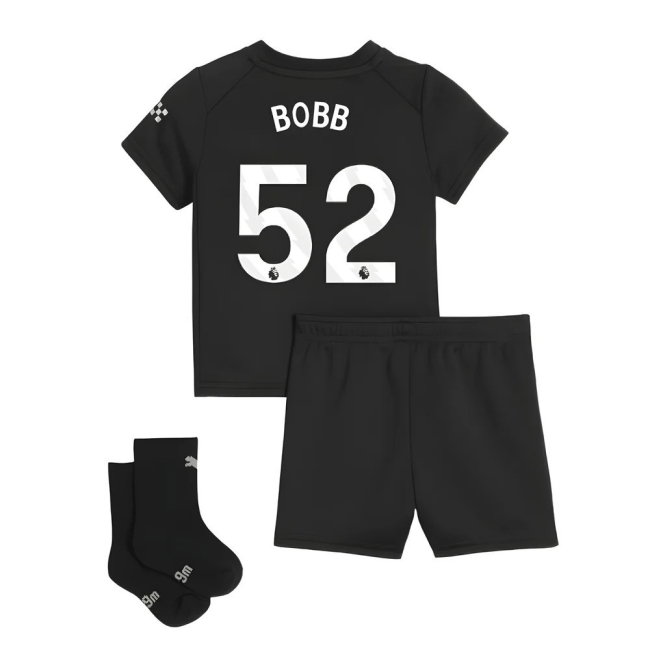 2025-2026 Man City Away Baby Kit (Bobb 52)