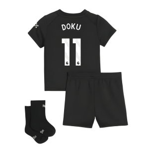 2025-2026 Man City Away Baby Kit (Doku 11)