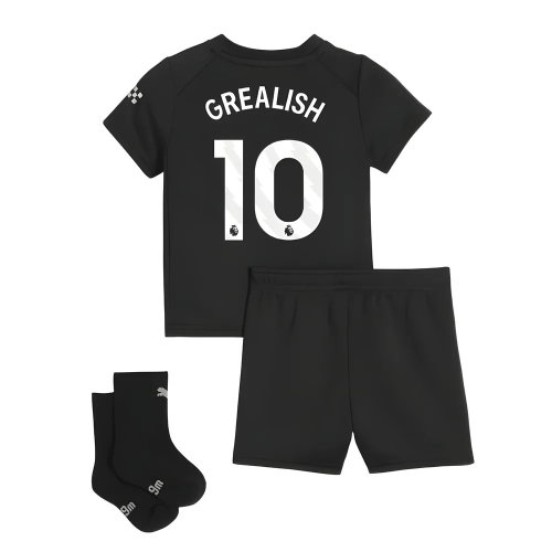 2025-2026 Man City Away Baby Kit (Grealish 10)