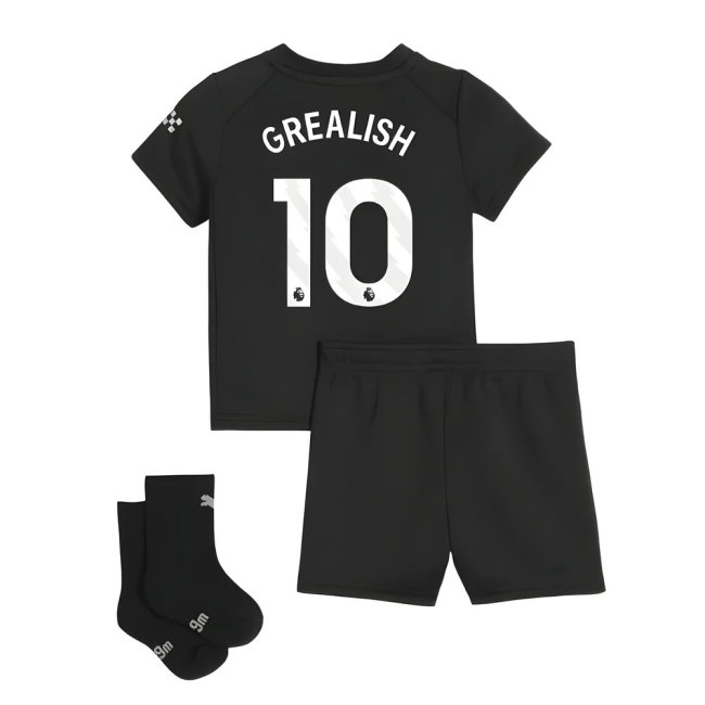 2025-2026 Man City Away Baby Kit (Grealish 10)