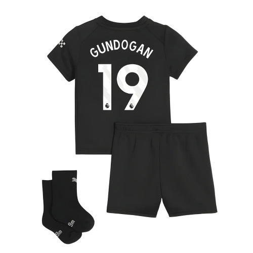 2025-2026 Man City Away Baby Kit (Gundogan 19)