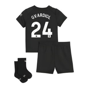 2025-2026 Man City Away Baby Kit (Gvardiol 24)