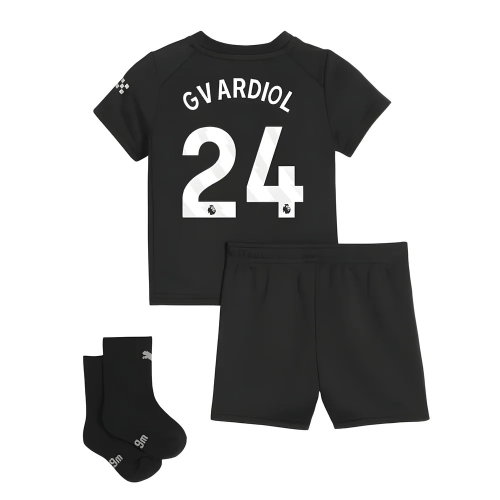 2025-2026 Man City Away Baby Kit (Gvardiol 24)
