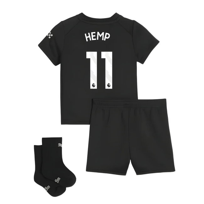 2025-2026 Man City Away Baby Kit (Hemp 11)