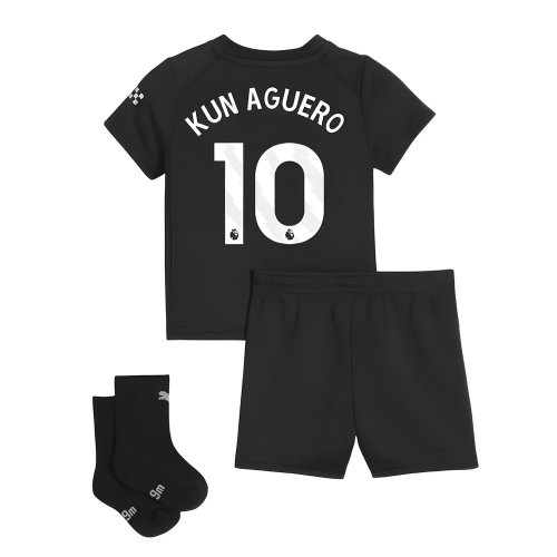 2025-2026 Man City Away Baby Kit (Kun Aguero 10)